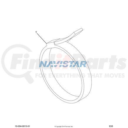 3552653C1 by NAVISTAR - INTERNATIONAL BASE STRAPLOCK MTG*STRAPLOCK M