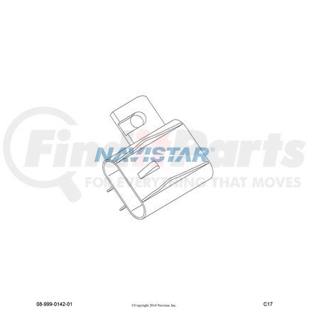 1687784C1 by NAVISTAR - Fuse Holder Cap