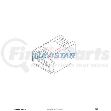 3524332C1 by NAVISTAR - Electrical Connectors