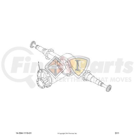 2592964C91 by NAVISTAR - Differential Carrier Assembly