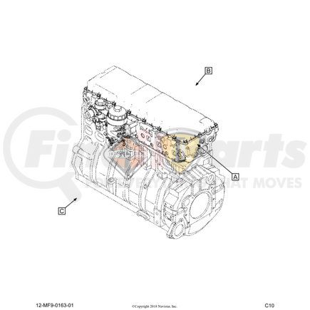 1897450C91 by NAVISTAR - INTERNATIONAL TUBE ASSY EBP SENSOR