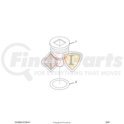 2511736C91 by NAVISTAR - PLUG,KIT, SHORT C