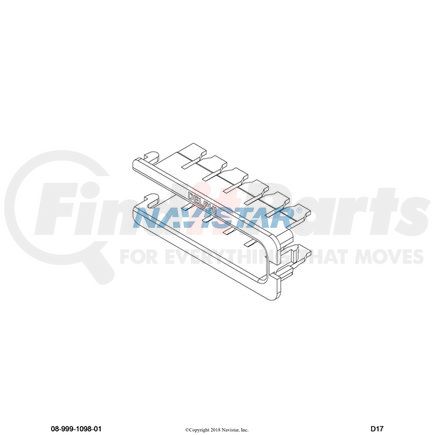 3601839C1 by NAVISTAR - INTERNATIONAL LOCK CONNECTOR BODY  GRAY TPA