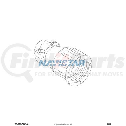 1666038C1 by NAVISTAR - Trailer Wiring Receptacle