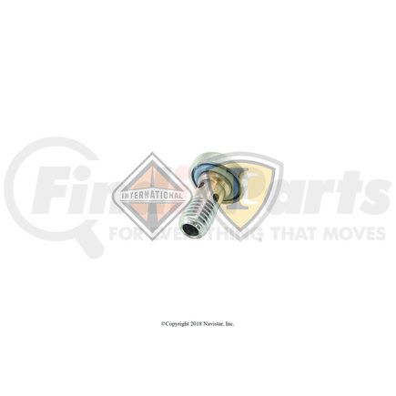 1822618C92 by NAVISTAR - Fuel Line Banjo Bolt