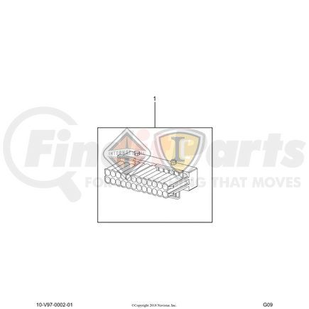 3560340C91 by NAVISTAR - INTERNATIONAL HARNESS,ELEC; ENG