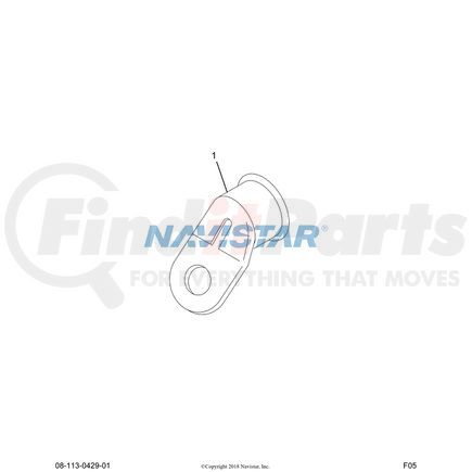 475969C1 by NAVISTAR - Battery Cable