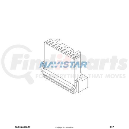 3608496C1 by NAVISTAR - Electrical Connectors