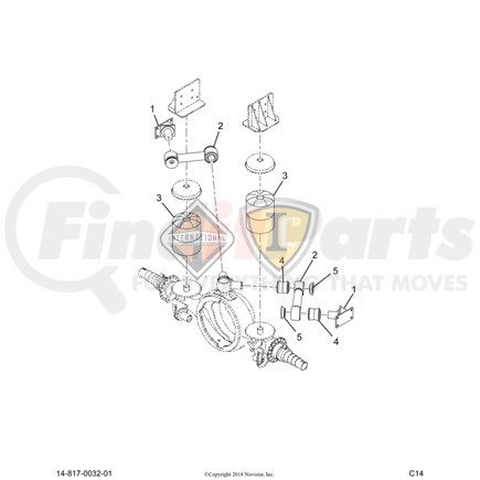 3602129C91 by NAVISTAR - INTERNATIONAL KT BASE,KIT CHALM