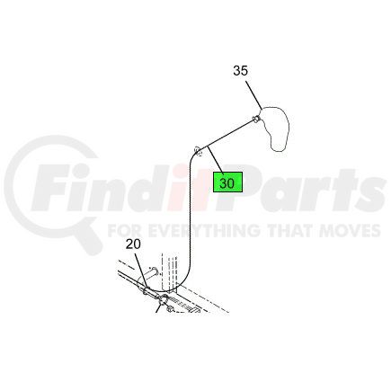 2030326C3 by NAVISTAR - Antenna Cable