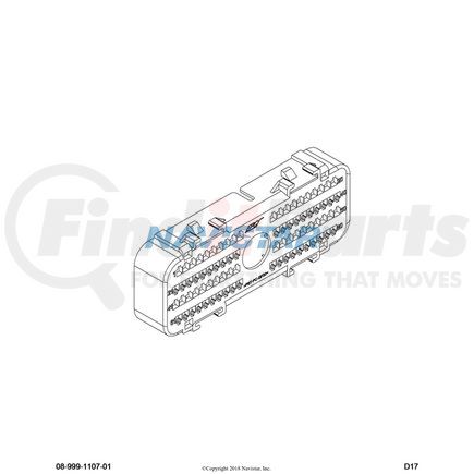 3606525C1 by NAVISTAR - INTERNATIONAL LOCK CONNECTOR BODY EPC 80-WAY