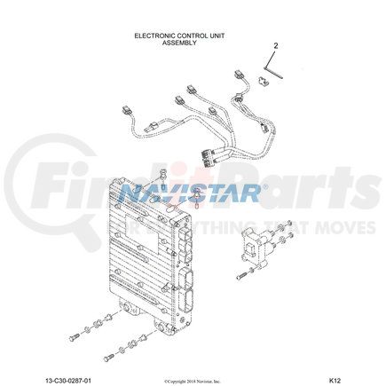 FULX8C615 by NAVISTAR - INTERNATIONAL BOLT(MULTI PACK