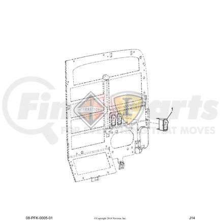 4033509C1 by NAVISTAR - SWITCH,ELECTRONIC