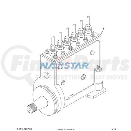 31082R1 by NAVISTAR - INTERNATIONAL NUT M8X1.25 CLASS 8 PHC FLG