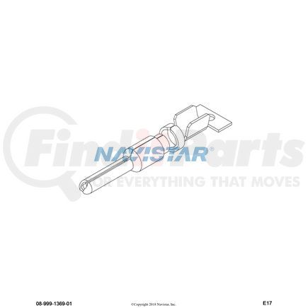 2030385C1 by NAVISTAR - Electric Terminal Pin