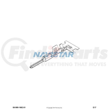 3850120C1 by NAVISTAR - Electric Terminal Pin