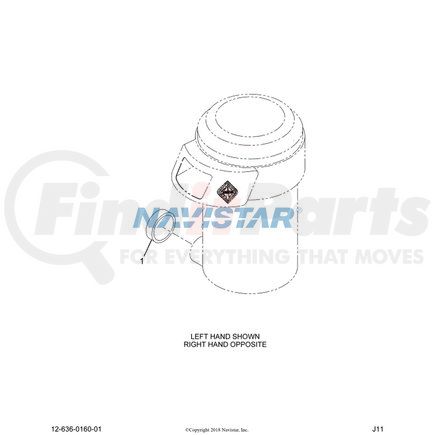 3714638C1 by NAVISTAR - SEAL