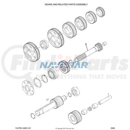 71769C1 by NAVISTAR - INTERNATIONAL SCREW-SPECIAL