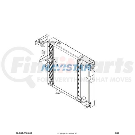 2612044C91 by NAVISTAR - Radiator