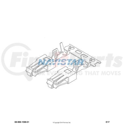 3664983C1 by NAVISTAR - Electric Terminal Pin