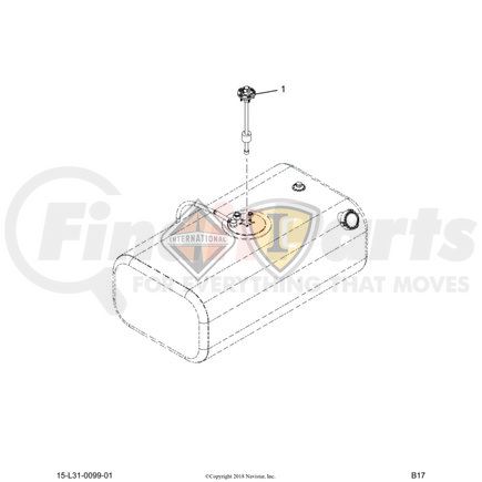 6132737C91 by NAVISTAR - Fuel Tank Sending Unit