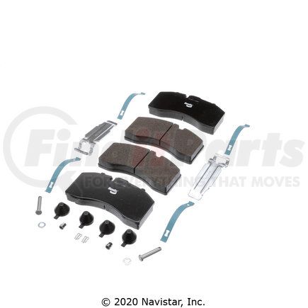 BXK109113 by NAVISTAR - Disc Brake Pad