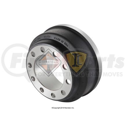 W65710B by NAVISTAR - Brake Drum