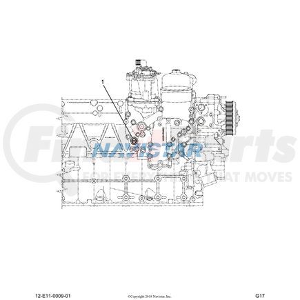 7098562C91 by NAVISTAR - HEATER ASSY COOLA