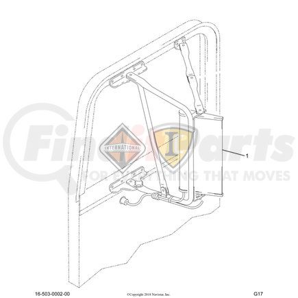 1697486C91 by NAVISTAR - HEAD