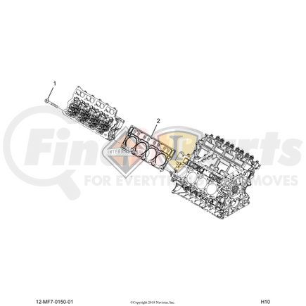 1899236C92 by NAVISTAR - KIT GSKT,KIT, CYL