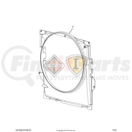 2614674C91 by NAVISTAR - MODULE,HIGH VIS-W