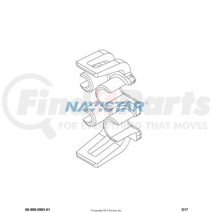 3534633C1 by NAVISTAR - INTERNATIONAL LOCK CONNECTOR BODY*SECONDARY