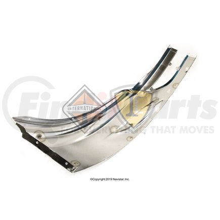 3805323C4 by NAVISTAR - INTERNATIONAL PANEL CHROME LH FRONT BUMPER