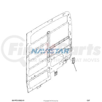 3670951C1 by NAVISTAR - INTERNATIONAL SWITCH,ELECTRONIC, SWITCH,HARD