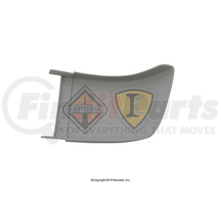 1657754C1 by NAVISTAR - INTERNATIONAL CAP,BUMPER FRONT-