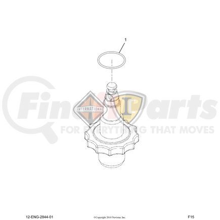 2587793C1 by NAVISTAR - Multi-Purpose O-Ring