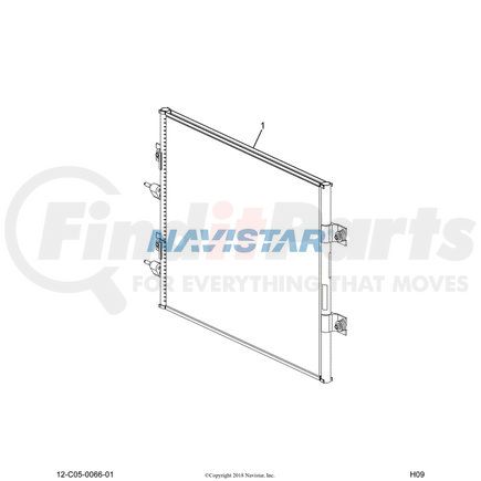 2601796C91 by NAVISTAR - INTERNATIONAL CONDENSER AIR CON