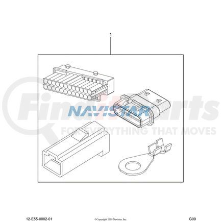 3576008C92 by NAVISTAR - INTERNATIONAL HARNESS ELECTRICAL ENGINE HARN