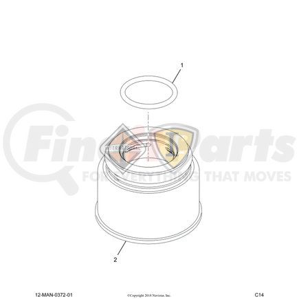 2512519C91 by NAVISTAR - KIT SEAL,KIT, STE