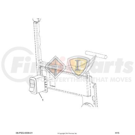 3714771C1 by NAVISTAR - INTERNATIONAL SWITCH TOGGLE SPECIAL-PREHEATE