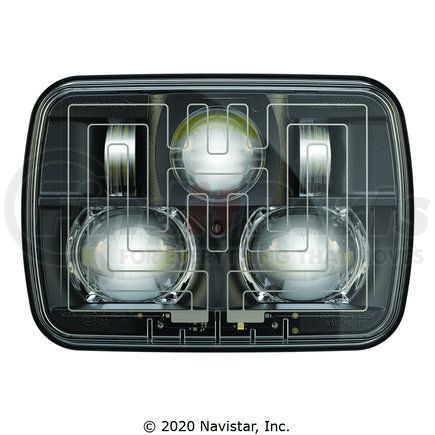 JW0554481 by NAVISTAR - Headlight