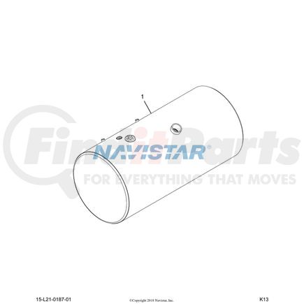 2512598C91 by NAVISTAR - Fuel Tank