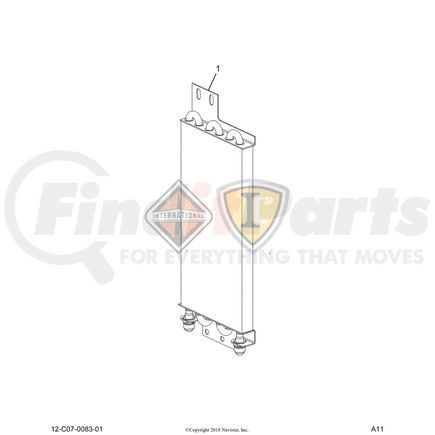 2592362C91 by NAVISTAR - Fuel Cooler Hose