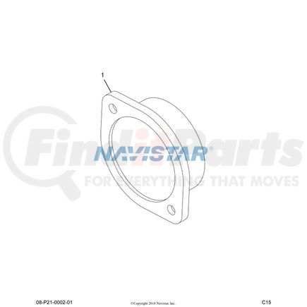 3533906C1 by NAVISTAR - Instrument Panel Cover