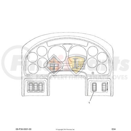 3549930C1 by NAVISTAR - INTERNATIONAL SWITCH ETHER START