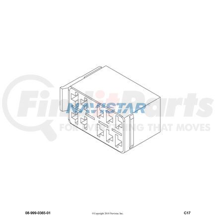 3546261C1 by NAVISTAR - INTERNATIONAL BODY CONNECTOR*SWITCH  10 WAY