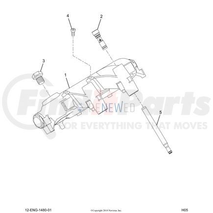 5010947R91 by NAVISTAR - KIT,REMAN, KIT OI