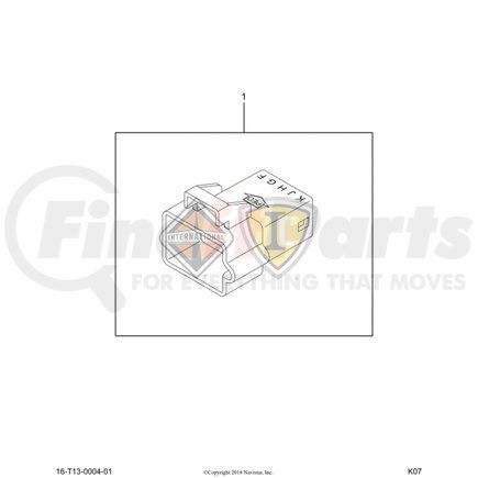 3810804C92 by NAVISTAR - Sleeper Wiring Harness