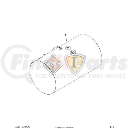 6114419C93 by NAVISTAR - INTERNATIONAL TANK,FUEL , 24 IN