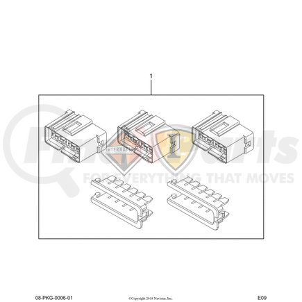 3688541C91 by NAVISTAR - INTERNATIONAL HARNESS CAB OVERL